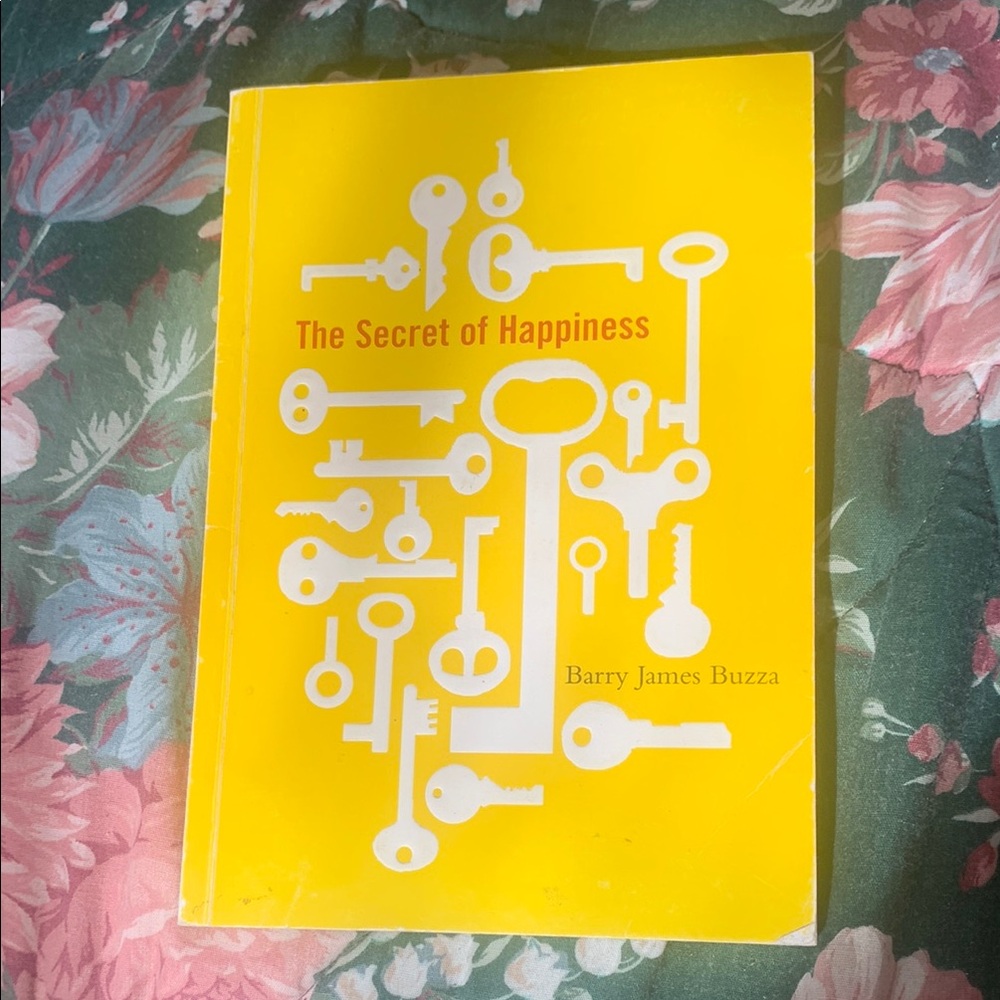 Yellow 'The Secret of Happiness' Book